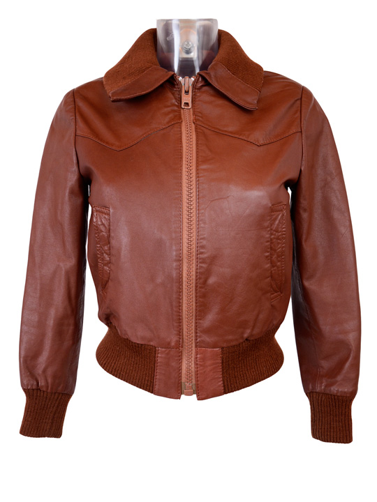 Wholesale Vintage Clothing 70s ladies leather jackets